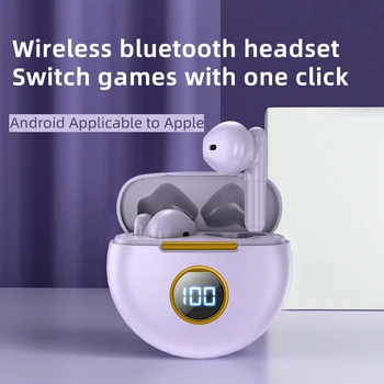 J88 Bluetooth Slúchadlá Stereo HiFi Bezdrôtové Slúchadlá In-ear Nízku Latenciu Herné Headset s Mikrofónom na Zníženie Hluku HD Hovor