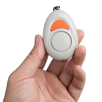 LED Dotykový Snímač Osobná Ochrana Alarm Lady sebaobrany Alarm Obytných Bezpečnostný Alarm