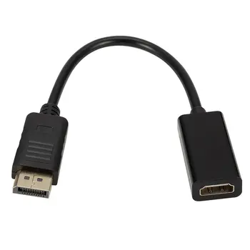 DP na kompatibilný s HDMI kábel Kábel Adaptéra Mužov a Žien Pre HP/DELL Laptop PC Display Port, HDMI 1080P-kompatibilný Adaptér Konvertor
