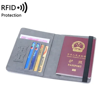 RFID Blokovanie Pas Zahŕňa 2022 NOVÉ Multifunkčné Žien ID Karty Držiteľ Business Travel Peňaženka pre Mužov porte carte