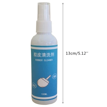 1 Fľaša 100 ml Stolný Tenis Gumy Cleaner Spray Typ Anti-aging Gumy Starostlivosť Čistenie Čistiaci prostriedok Stolný Tenis Príslušenstvo