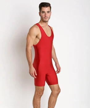 Jedným z mužov je-dielny oblek dospelých, plávanie päť-bodu-kus slnka blok low-cut tesný oblek