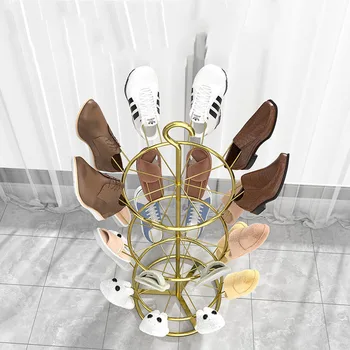 Creative Multi-Funkčné Topánky Rack Detí Dieťa Topánky Podlahový Stojan Závesné Police Sušenie Topánky Vešiak Rack Ušetriť Miesto Organizátor