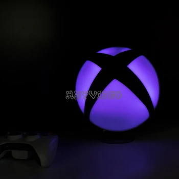 NOVÁ Hra Ikonu Lampa domáceho prostredia Svetlo pre XBOX Logo Nočné Svetlo Izba Dekor Lampa Dropshipping