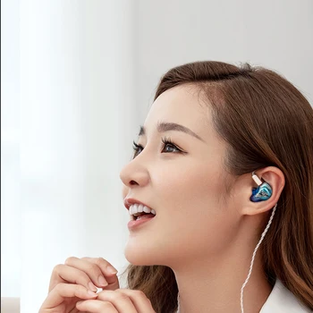 EPZ-Q1 In-ear káblové športové slúchadlá HIFI stage monitor Mobilný telefón, univerzálny slúchadlá Live vlastné ucho vrátiť
