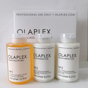 Olaplex 3ks/Set N1N2N2 Dlhopisov Perfector starostlivosť o Vlasy Vlasy Kondicionér, Krém Anti Frizz Hydratuje Vlasy Starostlivosť 100ml