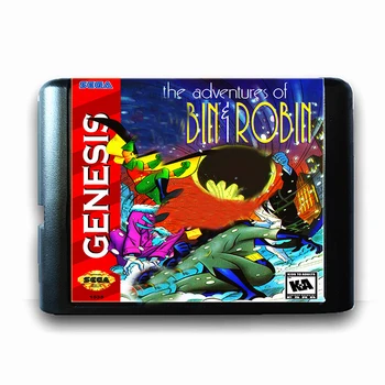 Dobrodružstvo Robin pre 16-bitové Sega MD Hra Karty pre Mega Drive pre Genesis, Video Herné Konzoly