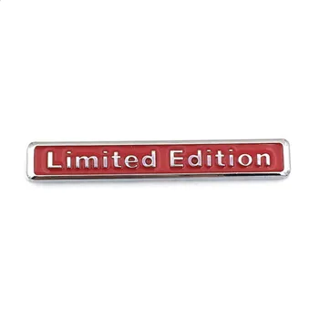 2019 3D Kovov Limited Edition Auto, Auto Nálepky, Obtisky pre Chevrolet Cruze Trax Aveo Lova Plachta Epica Captiva Volt Camaro Kobaltu