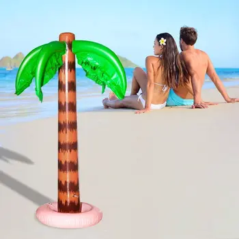 2 Ks Nafukovacie Palma 90 Cm Coconut Tree Beach Party Hračka Tropické Havajské Banquet Dekorácie Bazén Dodávky