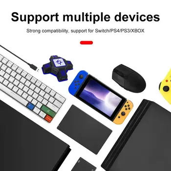 EastVita KX Adaptér PS3 Radiče Klávesnice, Myši Prevodník Video Hry Adaptér pre Nintendo Prepínač/Xbox/PS3/PS4 slim/pro